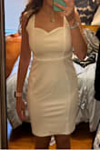 Runs a little big but is great quality. Can't see through anything which is always my biggest worry. - Abigail C.