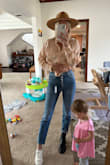 These.jeans.are.it. I am shocked. They're perfect. I was skeptical because typically this style just never fits right and looks so frumpy but these are a perfect combo of super high waist and loose but not too loose legged. Nice amount of stretch. The wash is also great, very 90s ish. Love them. Can't wait to wear these with everything. - Salena M.