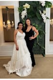 I had to have it fixed from the waist but it looked spectacular on. I used it for my friend's wedding and I loved it. - Larissa M.