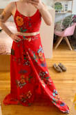Absolutely love it. The skirt is REALLY long so will definitely need to get it hemmed, but all good otherwise. Can't wait to wear it on vacation! - Leah Z.
