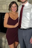 I wore this to a wedding. It was a bit cold, so I ordered a shawl from Amazon and it went well together! Would definitely recommend this dress. - Scarlett S.