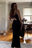 I had to get it hemmed but it's a stunning dress. Fits great. - Ecem P.