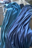 Super pretty dress. Fits really nice. Perfect length but the color is NOT slate blue. It is more greenish. Dress is on the left in the picture and both dresses said the color was slate blue. - Emmy D.