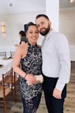 This dress fit like a glove, and I got compliments ALL night! It was comfortable to sit down in for a full dinner despite the fact that the material isn't stretchy. The perfect addition to my wardrobe for cocktail events and Spring/Summer weddings! - Cassidy F.