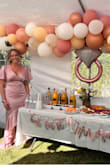 Wore this to my surprise bridal shower (thought I was going to a tea party!) and it was perfect. I think I should have went with a large just because of how the dress laid around my breasts. Absolutely beautiful! - Rebecca T.