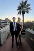 Perfect dress for a black tie wedding. Material was soft and stretchy, very comfortable and form-fitting. The cut outs were a little high, but I just found a strapless bra that was slightly more narrow and had no issues. - Liz M.