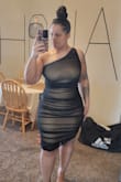 This dress gave everything and more! It is stretchy and hugs every curve! A must buy that needs to be in your closet! - Lisa W.