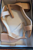 I am a size 6 and I would say these fit true to size. They're super cute! They go perfectly with my bridesmaid dress:)
I will say they are more of a pink/peachy nude, but there's nothing wrong with that for the occasion I bought them for. - Shayna S.