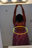 ...it is made for those who have a small bust :( also, i say the dress is improperly sized as well. i purchased an xl and am unable to zip up/close. ::le sigh:: [especially since i can/do/have other xl-sized dresses in a similar fabric that i am able to close. what tha heezy lulus???? i know i need to push back from the table but dang!] i want to love this dress but am unable to do so at the moment. i would return it if there was a way to do so, pero es no posible. i've begun losing weight so that i can wear the dress. i've had the dress for about two weeks now and am able to zip it up further...another inch or so. in addition to losing at least a stone (if not more, aye!) i'll have to figure out a way to 'strap down the girls' in the dress when i get to the point where i can zip it up completely. i *might* take a portion of the hem and have it added to the front of the dress to give me a bit of coverage...wouldn't want to have a nip-slip if you know what i mean. #ontothenext - Cheryl M.