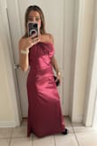 I tried many dressed until I found this one and I love!!! Fabric quality, color, design and everything. It run a little large, I had to alterations in the waist and high but other than that it was beautiful!!!!! - Suhail M.