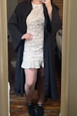 Simple, and classy. Runs a little short so if taller it might be short on you. - Morgan M.