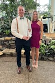 The shoes looked great with the dress I bought! Felt great as these were a high heel, but not super high. - Staci G.