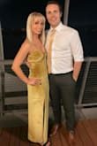 I'm glad I read the reviews and sized down because it definitely runs large. I wore this to a fall wedding and got so many compliments. the colour and material are absolutely perfect! - Emma H.