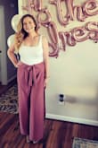 These pants are so comfy and sexy and absolutely perfect. - Kayla N.