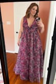 Loved this dress! Would normally order a large but read reviews so sized up to an XL and it fit like a glove! I got tons of compliments at my event! - Shanna G.
