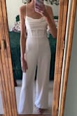 Super cute, high-quality material. Fit good length wise even though I'm taller. Not see-through. Looking forward to wearing this to my Bridal shower and Rehearsal dinner. - Caitlin B.