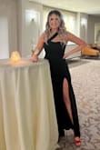 Super stretchy and is a thick material so it helps smooth everything out - Ashley W.