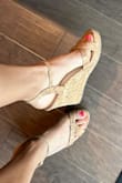These shoes are so cute. They fit perfect, and I was a little worried because there weren't half sizes and I would normally have bought a 9.5 but I went with the 9 and it fits great. These are perfect to match with all of my summer outfits. - Erica A.