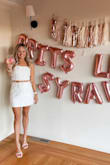 I wore this on my bachelorette party and it was the most fun outfit! Love it so much! Highly recommend. - Brittany A.