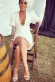 I purchased these heels for a horse derby and the landscape is all grassy and dirt. These heels held up so well! These heels with stood the dirt and grass and still rocked with my outfit! They chunky heel was perfect, the color is great, all in all it was a great purchase for this event! Couldn't be happier! - Jennifer D.