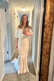 I love this dress. It's perfect for my destination wedding in Bali. It's fancy enough without looking too overdone for a beach ceremony and it needs no alterations. Can't wait to wear it! - Erin C.