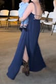 Originally bought dress for our beach vacation but ended up wearing it as a maid of honor dress. It's a little long in torso but I just folded it at waist. I'm short so everything so buy gets hemmed.  Very comfortable. - Janet R.