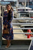This dress was exactly what I needed! It complimented my husband's outfit perfectly and was so comfortable to wear. I can't wait to wear this again! - Tashreeqa M.
