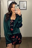 Probably would've went with an XS instead of S but still really cute and comfy for a dressy occasion. - Zero C.