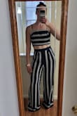 Fits great, awesome for taller women like myself. I'm almost 6 ft tall and the pants are still slightly long. It's very lightweight and comfortable! - Genna D.