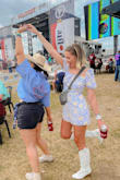 I wore these boots to a music festival and got them DIRTY! They were so easy to clean with a wet cloth. I wore them two days in a row for 10+ hours and was perfectly comfortable. Great, inexpensive boots that add to any outfit - Emily R.