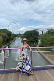 Comfortable, colorful, and flattering dress! Photographs really well also! - Tara L.