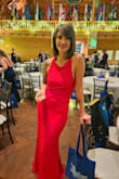 Wore this dress to an event this week and absolutely loved it! The material has a bit of stretch which allowed it to shape nicely. I wore a 2-inch heel and still have about 1.5 inches taken off the bottom.
The dress moved really well and felt comfortable all night long. I got a lot of compliments. - Sarah M.