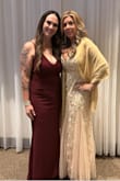 Loved the way this dress fit me. The color is gorgeous. It was perfect for the wedding we went to. - Krissy H.