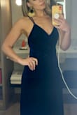 Wore to a wedding - amazing material and loved the color. Easy to dance and move in. True to size & got a lot of compliments! - Jess D.