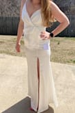 The dress is beautiful and feels high quality for how reasonably it was priced! - Shanon L.