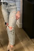 These are my absolute favorite jeans! Wish I could have them in every color! At 5'3 I feel like they hug my body so perfectly and are just the right length. I got size 3. Love! - Amber W.