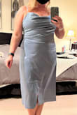 Beautiful dress.fabric is so soft. I cant wait to wear it to our function..:) - Chasity M.