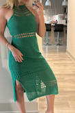 Beautiful dress! Great material and super flattering! Besides, its super comfy! Beyond happy with this purchase! - Giovanna N.