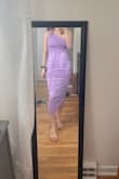 I love this dress. It fits perfectly! It's the perfect wedding guest dress - Olivia A.