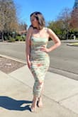 I'm usually disappointed when I buy clothes online, but this dress fits so perfectly. I wore it to a formal anniversary party and felt so beautiful all day! Perfect for Spring time too. - Casey C.