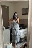 So cuteeee! My boobs don't fill the cups though so it's slightly large up top, but literally love it so much I don't care. Wore for bridgerton themed event and got so many compliments. - Jeanette H.