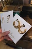 These earrings are stylish and the perfect accessory for either dressing an outfit up or something more casual. They were super comfortable to wear and not heavy at all. I bought them to wear at my bachelorette celebration and they were perfect >) - Desiree M.