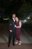 I got burgundy for a black tie wedding and it was so fitting and so cute easy to bust a move in had great stretch - Emily T.