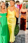 This dress was fantastic! Got so many compliments and so many people asked where I got it from! Fits true to size and the material is great. I got dirt on the bottom of the dress and everything just washed out first time! How to lose a guy in 10 days who? Dress is so flattering and feels great! - Amanda M.