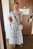The material on this is so summery and nice and I love the pattern - Madeline W.