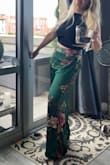 I love these pants so much! I bought them before but I have lost some weight so I had to buy them again so I can still wear them! They looked just as fantastic on my XL as they do now on my Medium frame. They are elegant and feminine. - Staci H.