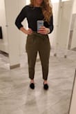 Love these pants. Probably could've gone down to a small, but the medium is super comfy and not too baggy. - Hannah F.