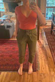 These are such cute pants! Perfect to dress up or down. Love the thick material. - Brooke B.