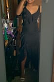 This dress is sooo cute I love!!! The zipper on the side is not the most convenient to zip up but I loveee! - Nishyia P.