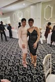 I bought 3 dresses for A Black Tie Affair, and this little dress here stood out from the rest. The stretch made it one of the most comfortable dress I've ever worn. I still turned heads at 62. - Lorna W.